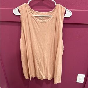 Women's Peach colored tank